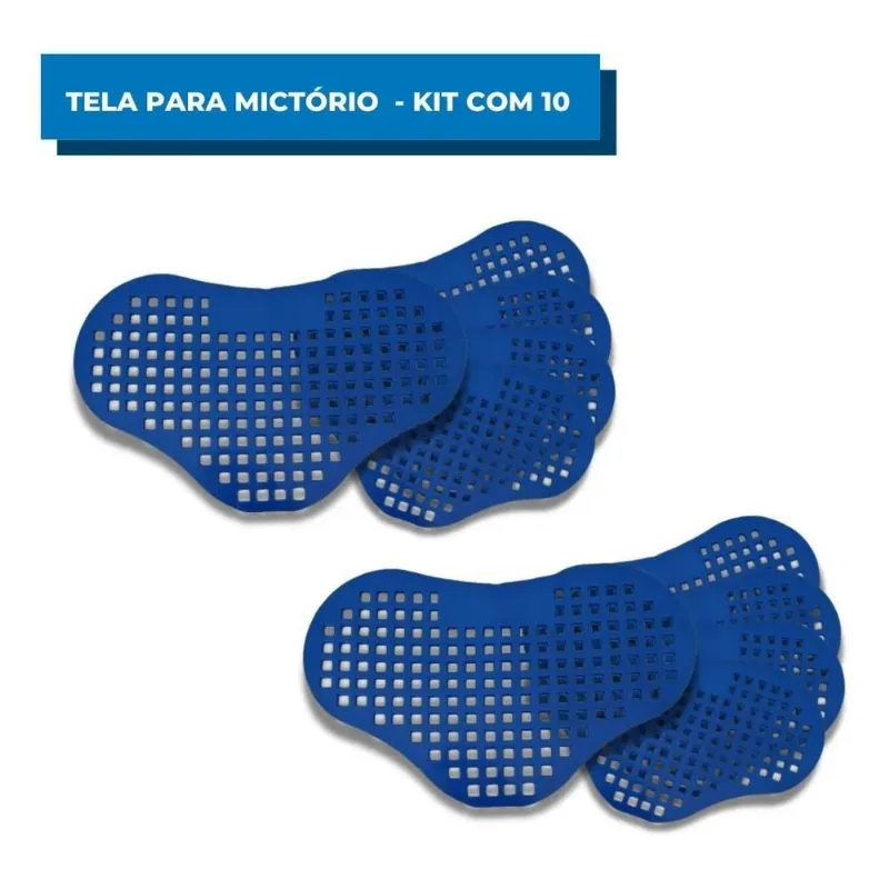 Kit C/10 Telas Para Mictório Lavanda