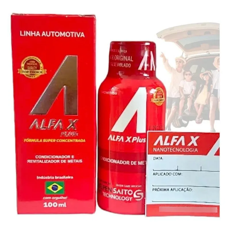 Alfa X Plus Trata Até 7 L De Óleo Lubrificante Do Motor