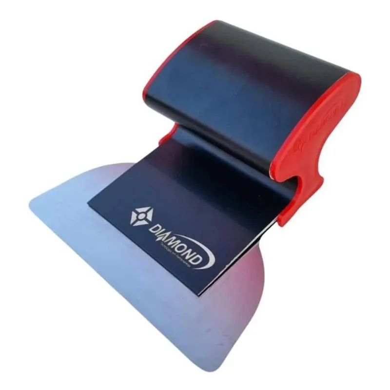 Desempenadeira Aço Inox 15cm Massa Corrida - Diamond