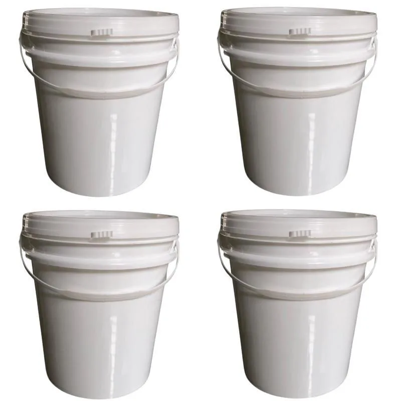 Balde Para Escalda Pes De 5L 4 Pçs - Não Disponível - Utilidades Domesticas