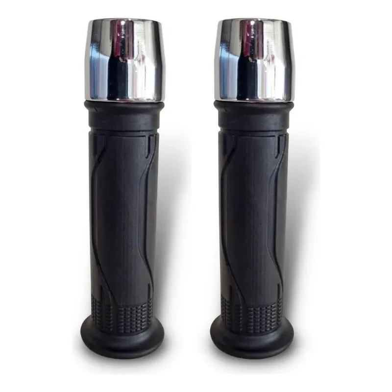 Peso Pezinho De Guidao Pcx / Titan 160 Cromado + Manopla
