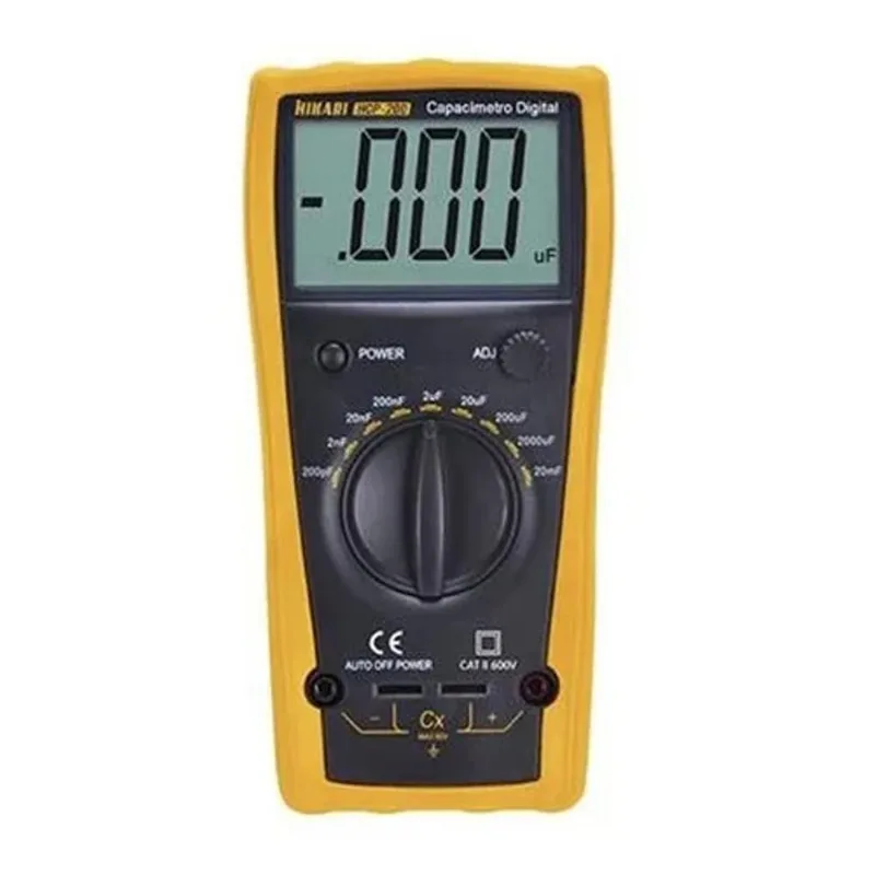 Capacimetro Digital Hikari Hcp 200 21n256 Bateria 9v