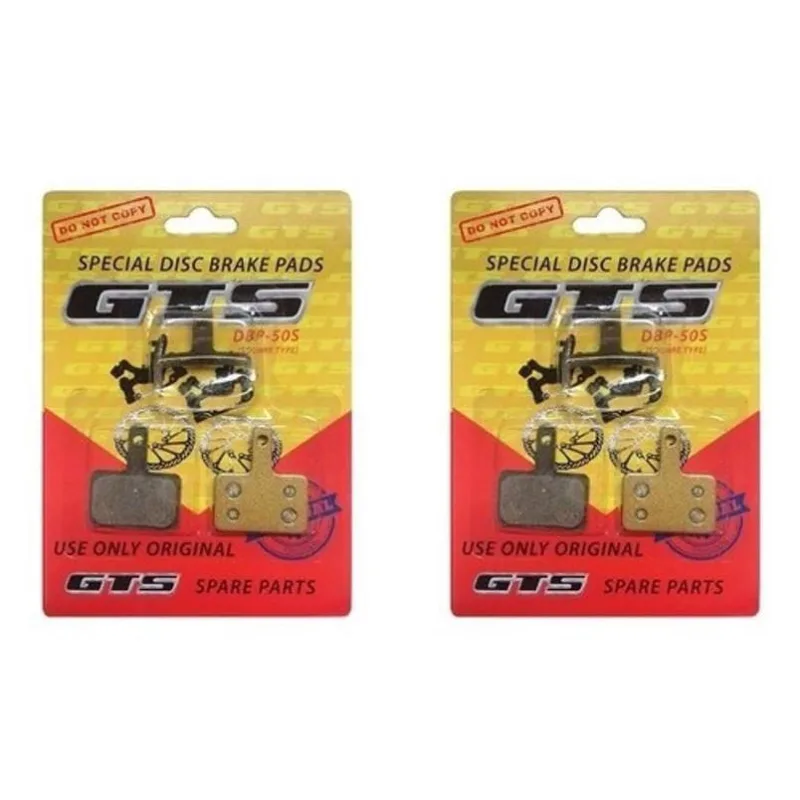 2 Pares Pastilha Freio Bs01 Compatível Absolute, Shimano - GTS - Automotivo