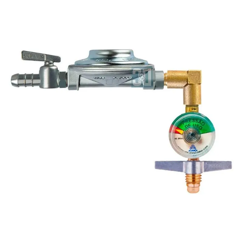 Regulador De Gás 1kg/h Aliança Horizontal P. Espaço Esquerd