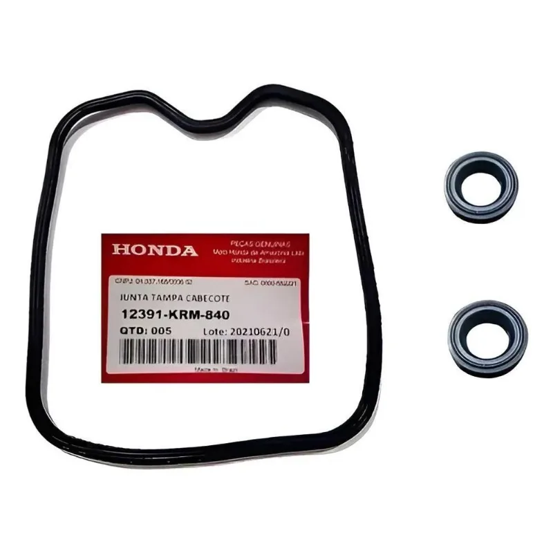 2x Guarnição Tampa De Válvula Titan 150/fan 125
