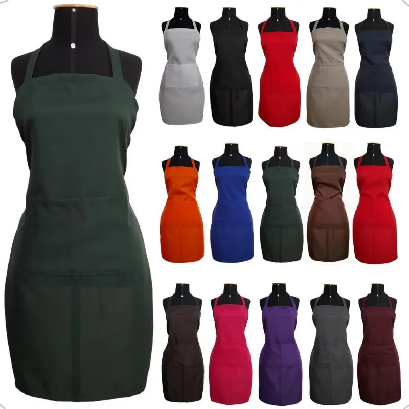 Avental Reforçado Tecido Oxford Com Bolso - Kit Verde Amazônia