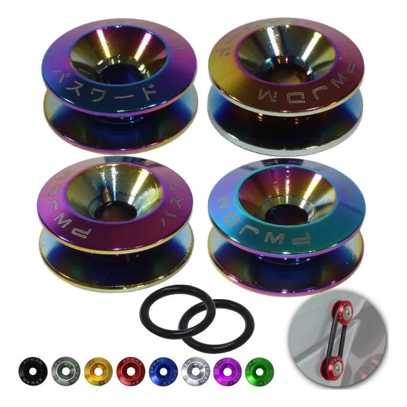 Anilha Trava De Parachoque Quick Release C Oring Ki Neo Chro