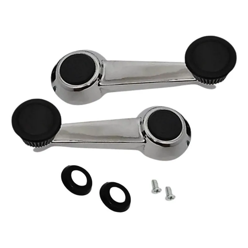 Par Manivelas Vidro Cromadas Passat 1974