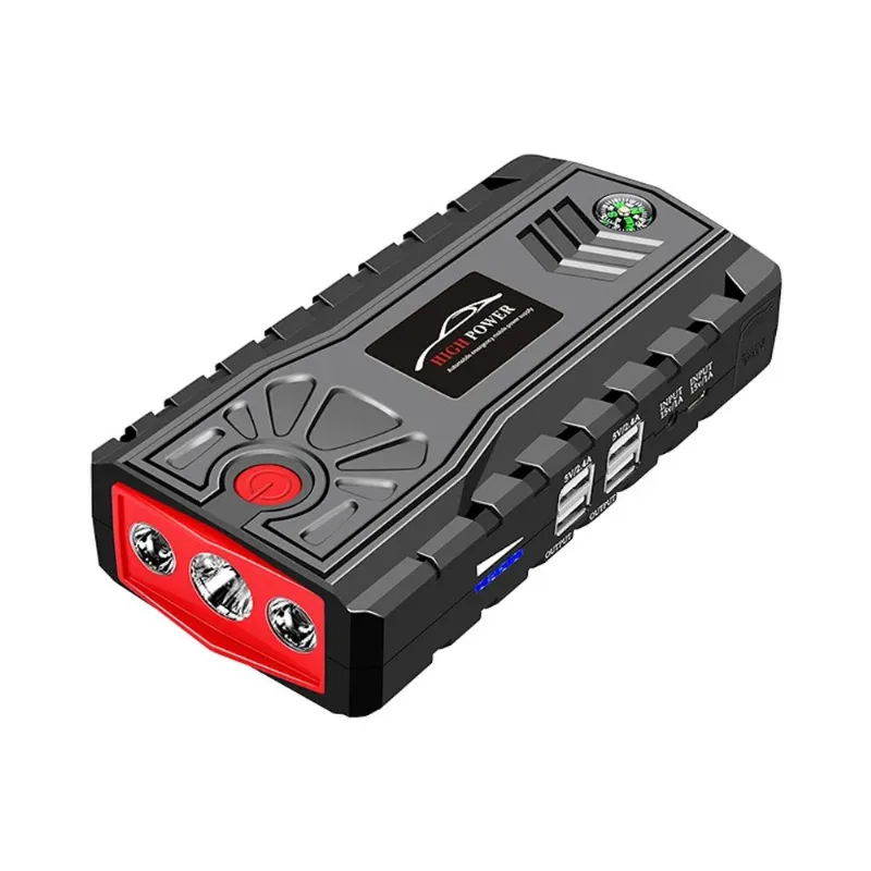 Auxiliar De Partida Veicular Com Luz De Emergência 12v