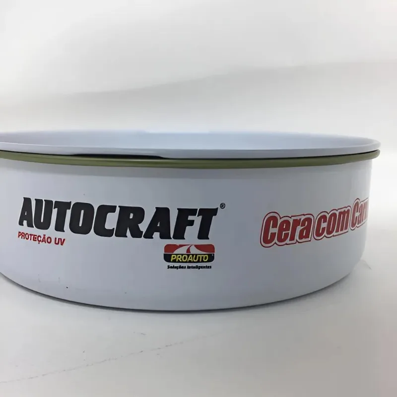 Cera Pasta Carro Moto Van Polimento Autocraft Proauto 200g