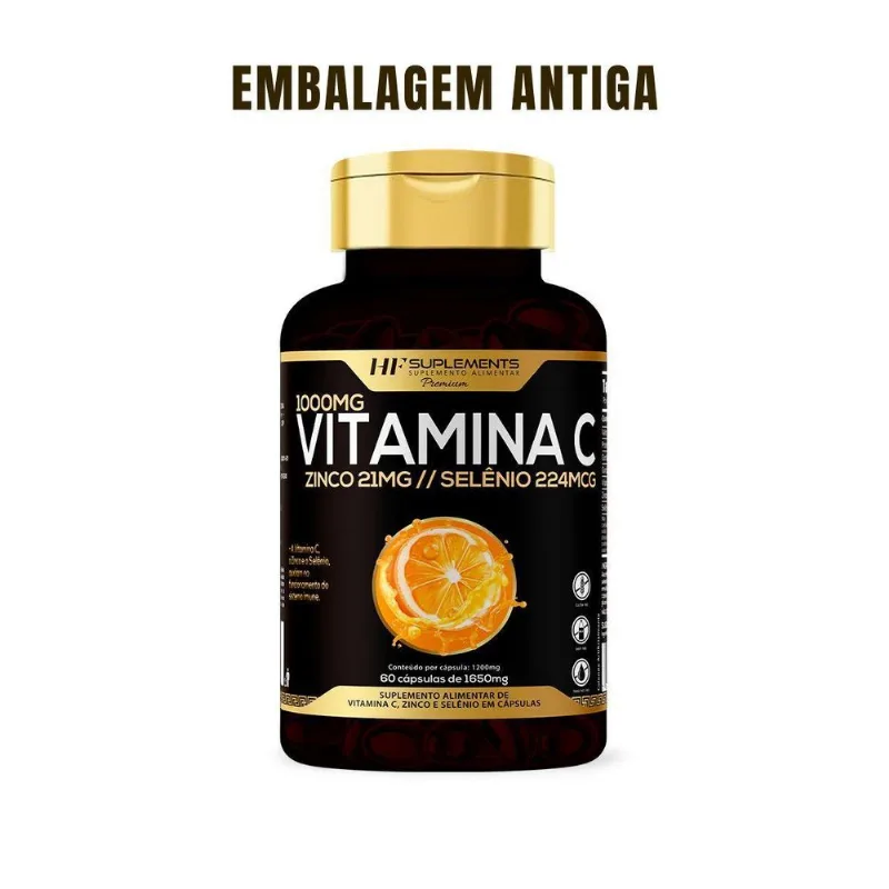 6x Vitamina C Premium 60 Caps Hf Suplementos