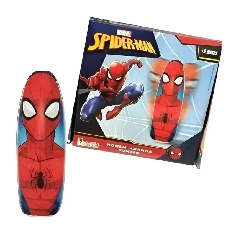 João Teimoso Inflável Bobo Vingadores Marvel Homem Aranha Co