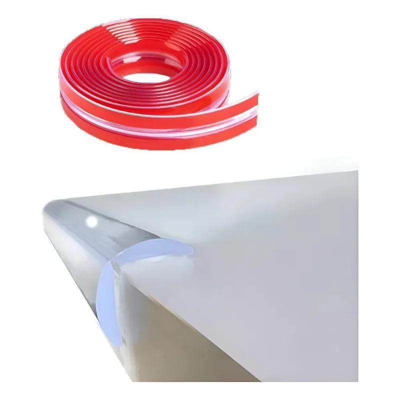 Rolo Com 3 Metros Protetor De Quina Silicone Antimpacto Mesa