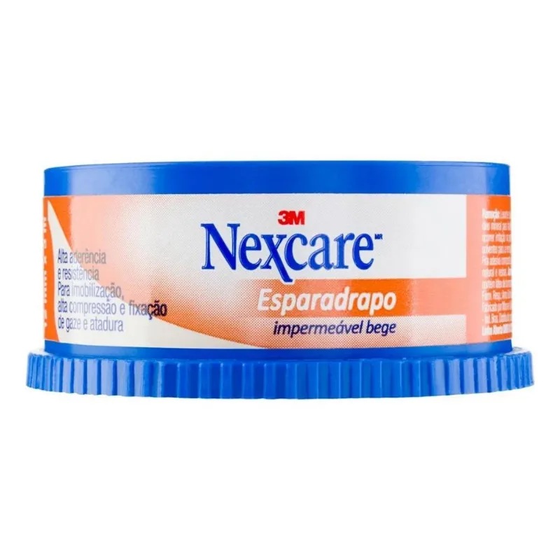 Esparadrapo Impermeável Bege Nexcare 12mm X 3m