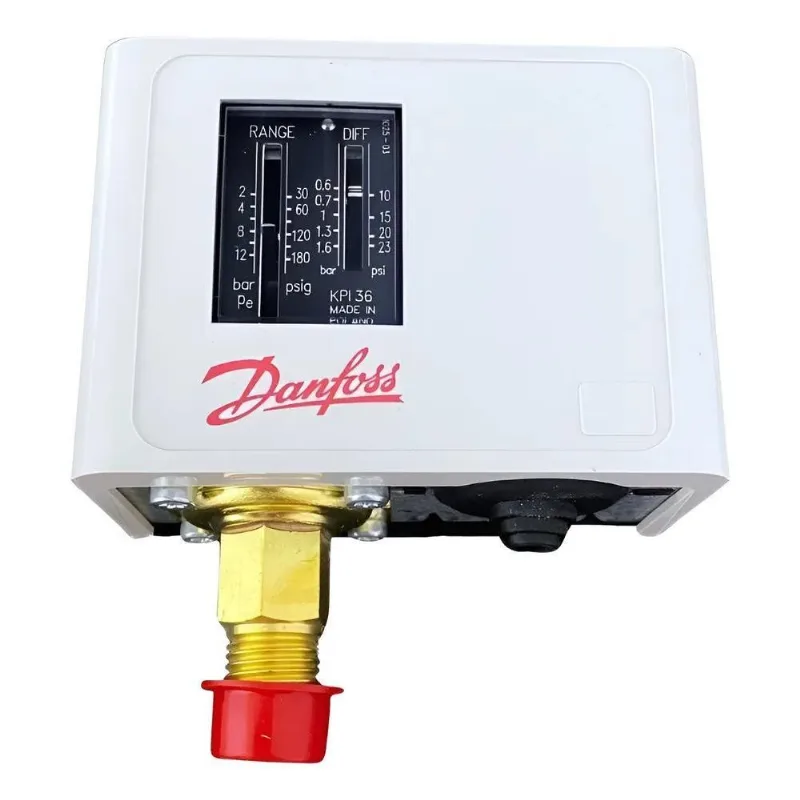 10x Pressostato Danfoss 060-316966 2 A 12bar Líquidos E Gas