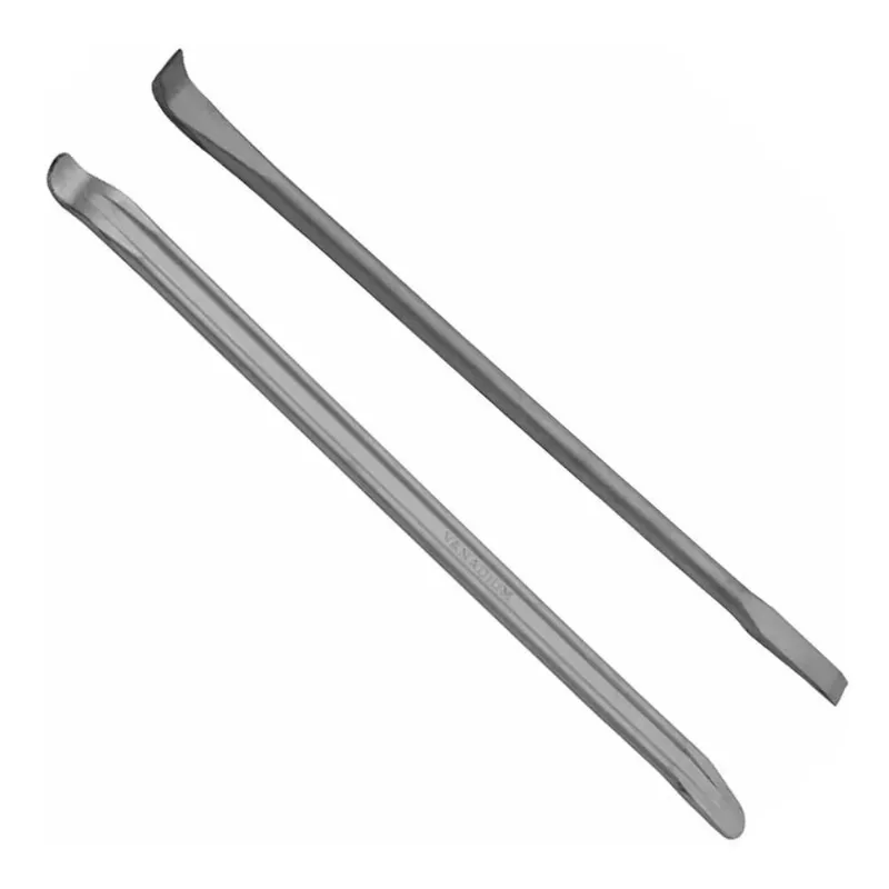 2x Kit Espátula Chata E Redonda Borracheiro 450 Mm Gedore Re