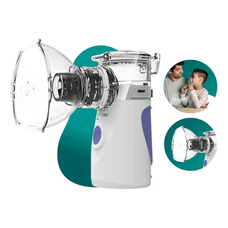 Inalador Nebulizador Mesh Mini Portátil Bebe Criança Infanti