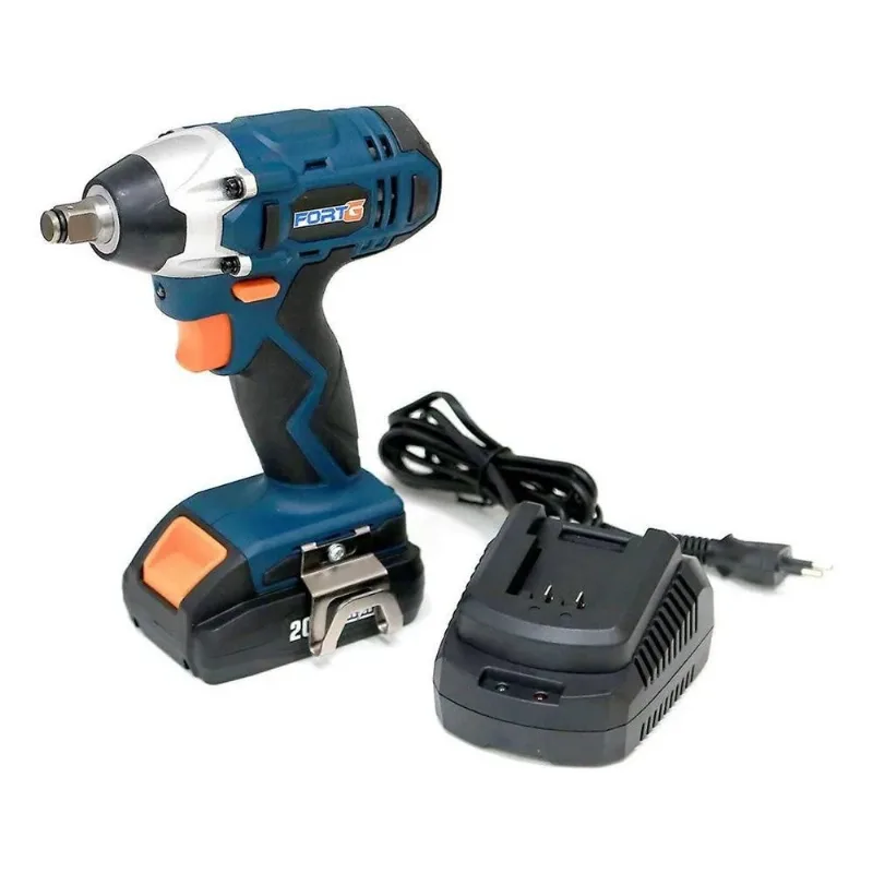 Chave De Impacto 1/2 Pol 350nm 20v Com Carregador Bivolt