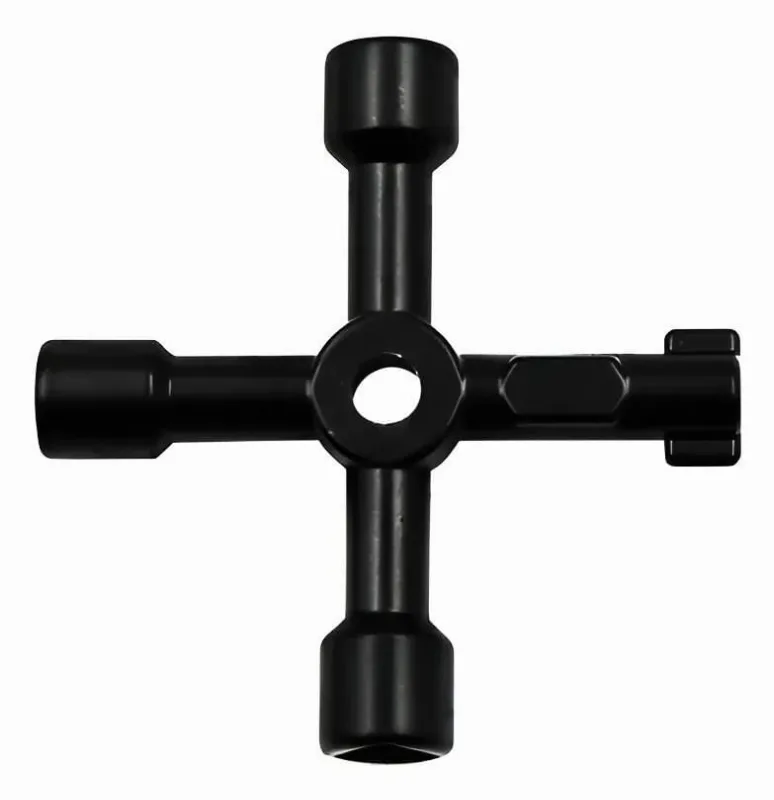 2x Chave Triângulo 4x1 Para Painel Elétrico Elevado Porta Pr