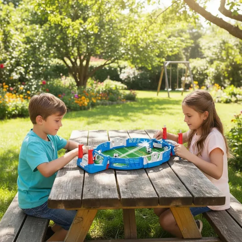 Mini Jogo De Futebol Infantil Estilo Pinball Portátil