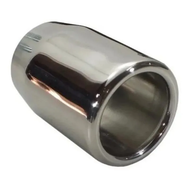 Ponteira Escape 2,5 Pol. Em Inox 304 Polido