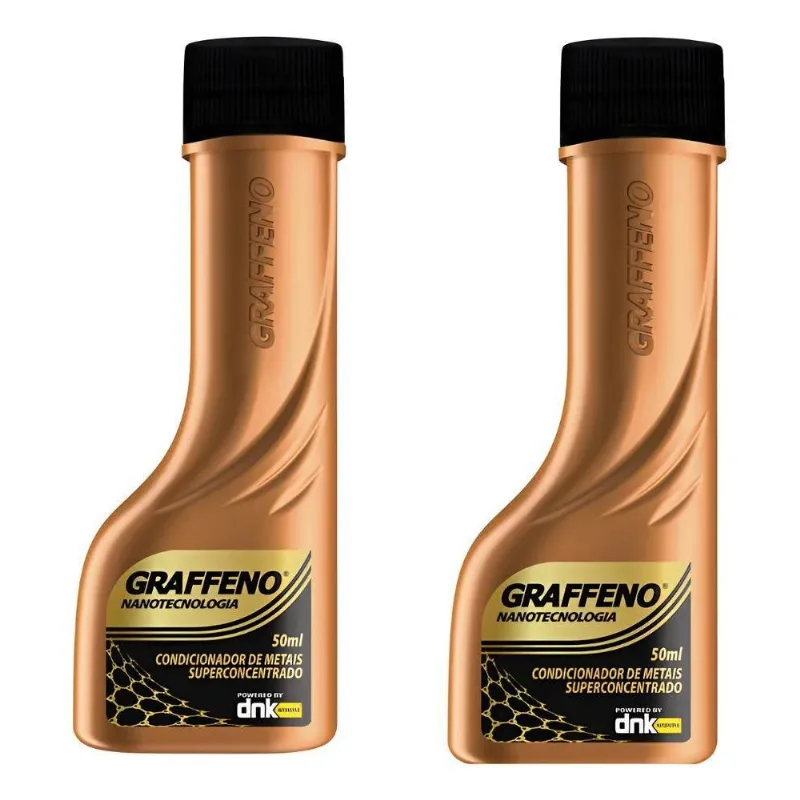 Kit 02 Un Condicionador De Metais Graffeno Dnk 50ml