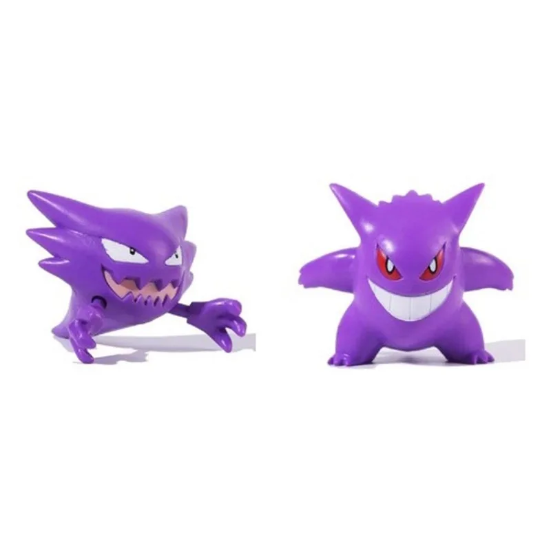 Kit Gengar E Hunter Bonecos Pokemon Action Figure 7cm