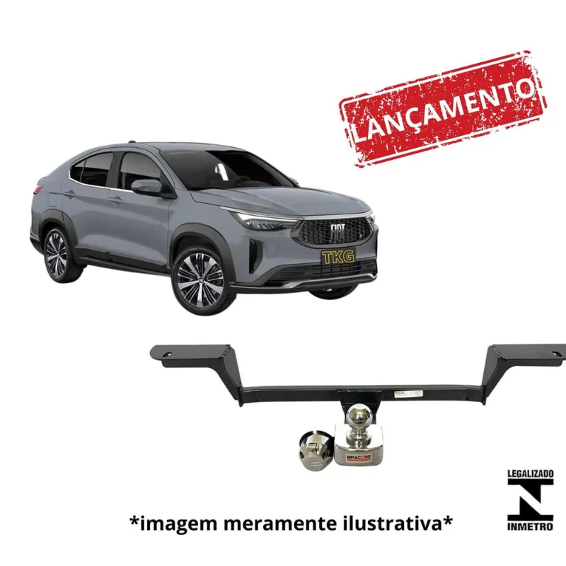 Engate Reboque Rabicho Fixo Fastback 2023 500Kg