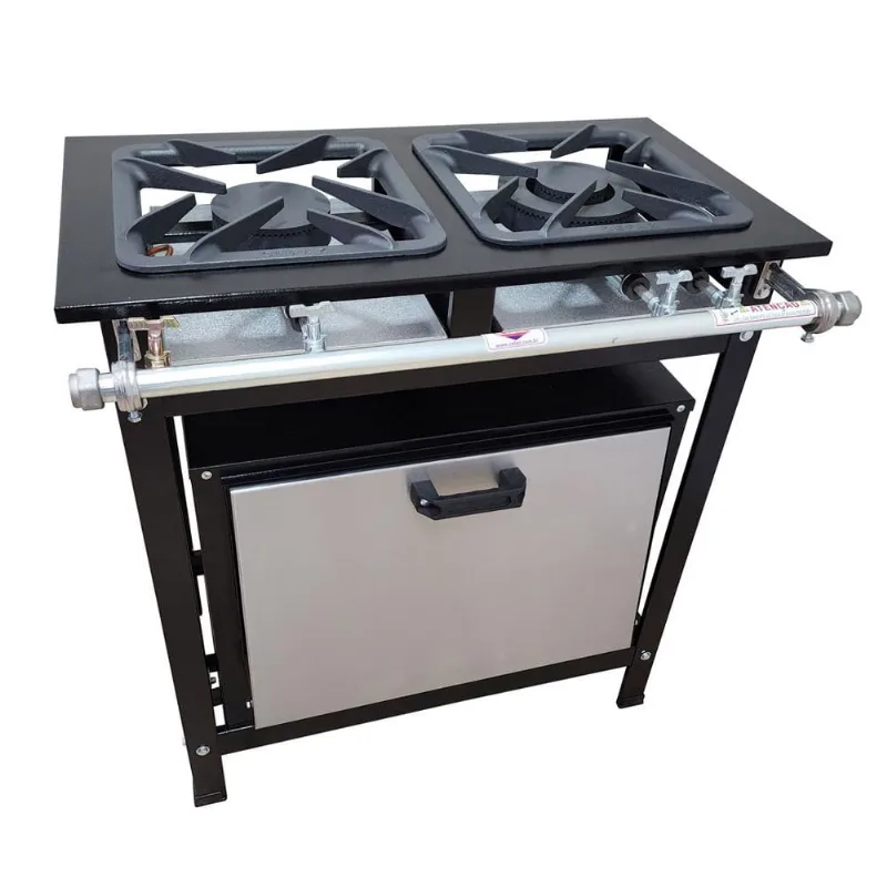 Fogão 2 Bocas Cefaz com Forno Linha Gold Baixa Pressão CFZG-118