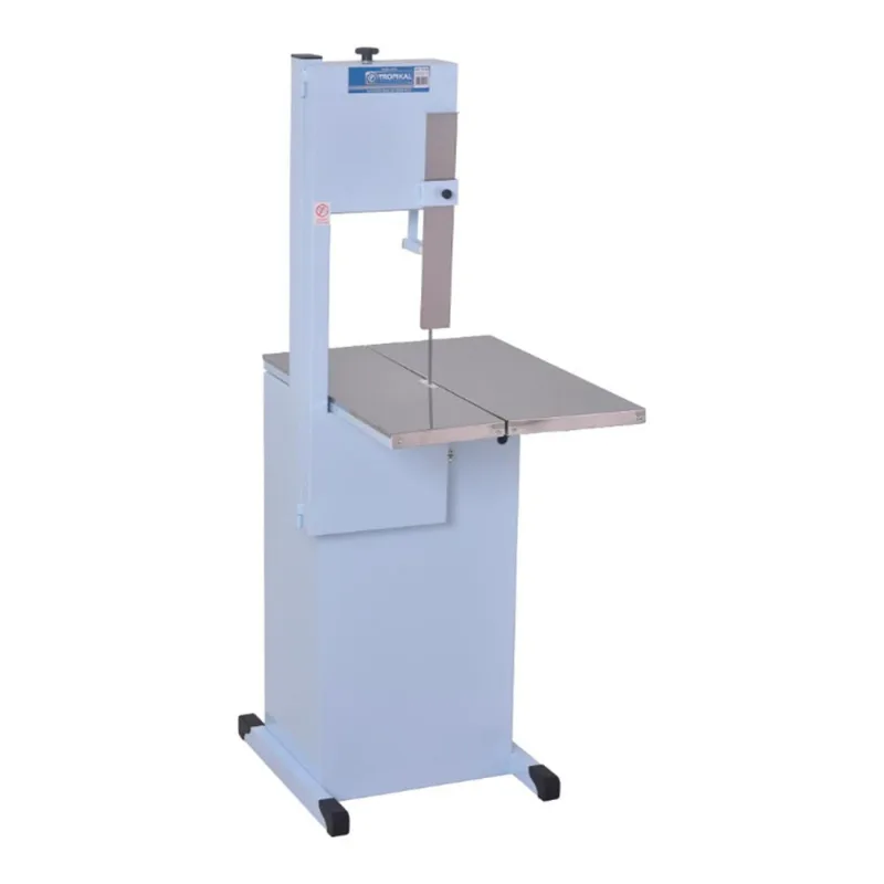 Serra Fita Junior Tropikal 1,90m Mesa Fixa 1/2CV Com Gabinete, Moedor de Carne e Extrusor de Massas TK408G