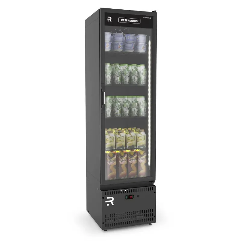 Auto Serviço Vanguard Resfriados Refrimate 1 Porta Preto 220V ASVR1PB