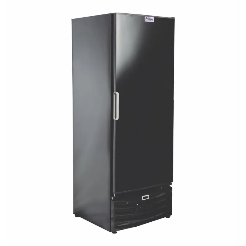 Cervejeira Vertical Frilux 410 Litros Preto Porta Cega 127V RF-012