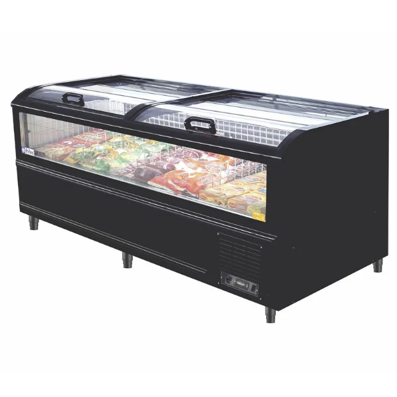 Expositor Ilha para Congelados Frilux Full Glass 2,10m 127V RF-316