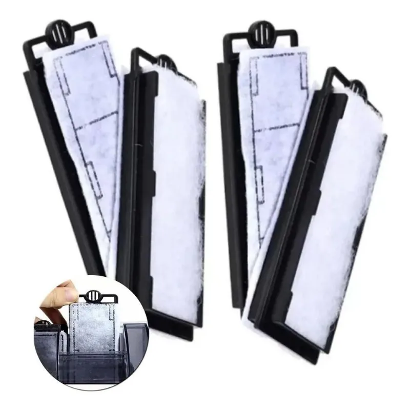 4 Unidades Refil Filtro Hang On Leecom Cartucho Carvão Ativo