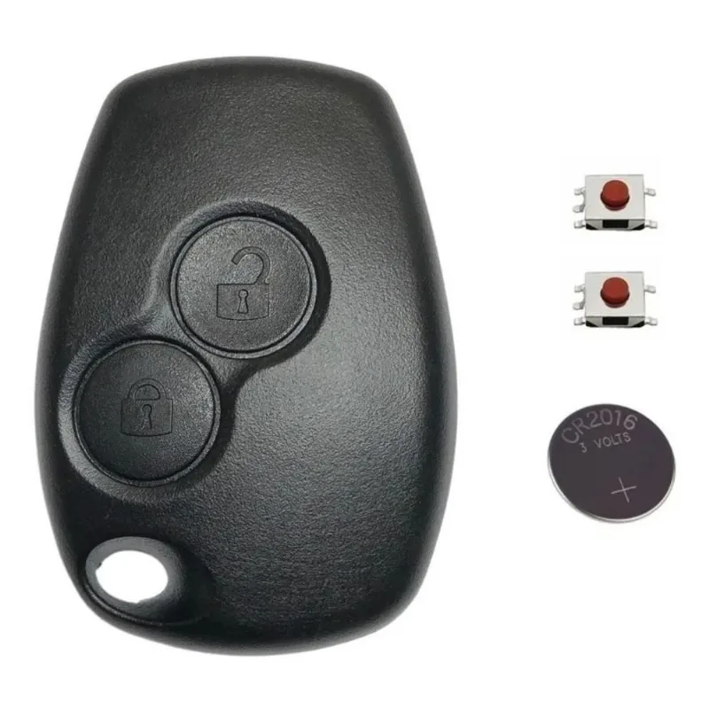 5x Kit Capa Chave Sandero Logan Duster Clio 2014 2