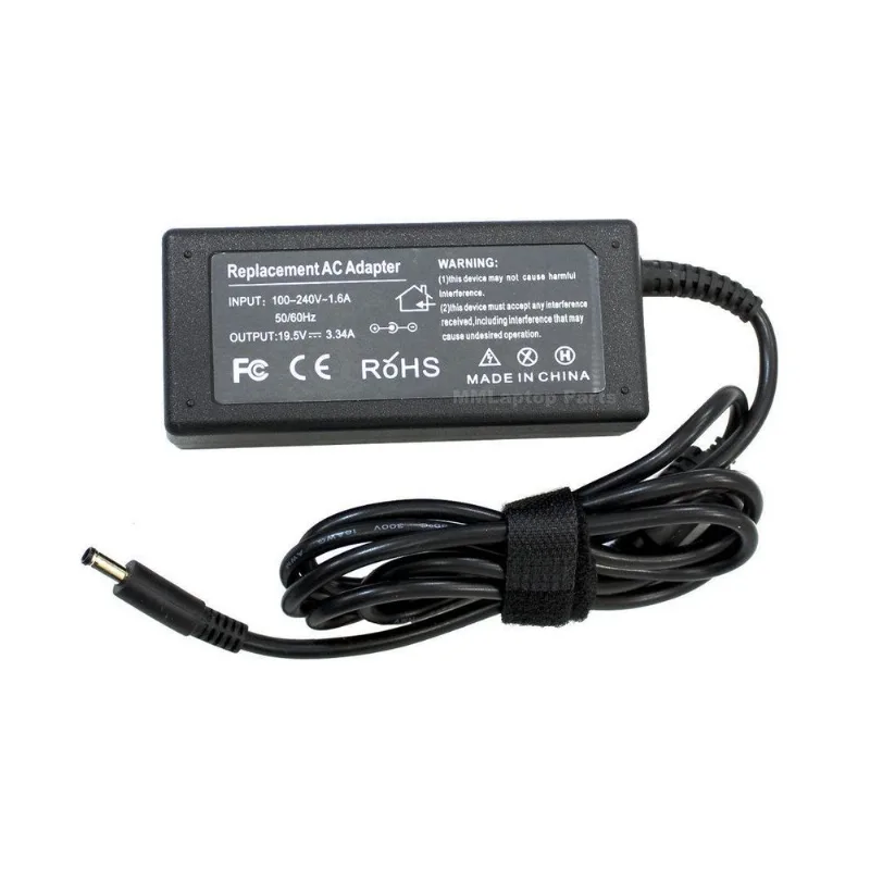 Carregador Notebook 34a Bivolt 19.5v 3.34a 65w 4.5mm X 3.0mm