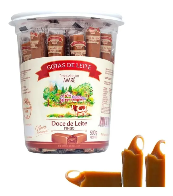 Doce De Leite Avaré Pingo De Leite Pote 500g - Não Informado - Mercearia