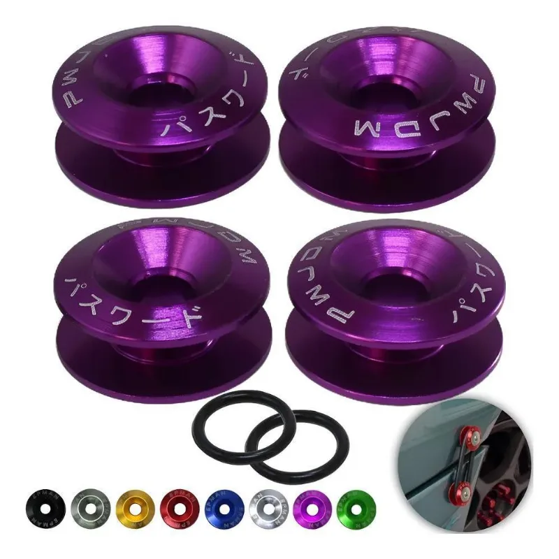 Anilha Trava De Parachoque Quick Release C Oring Kit Fixa Ro