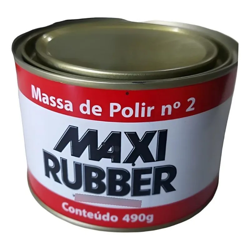 10x Massa De Polir Automotiva Nº2 Tira Riscos Para Carros E
