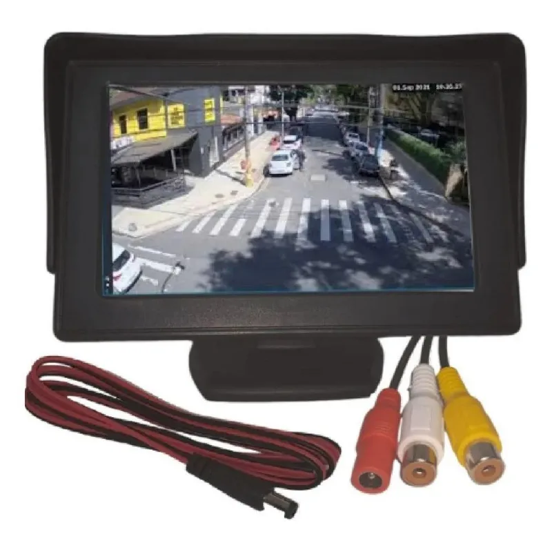 5x Tela Tft Ipega Lcd 4.3 Modelo 1 Carro/caminhonete