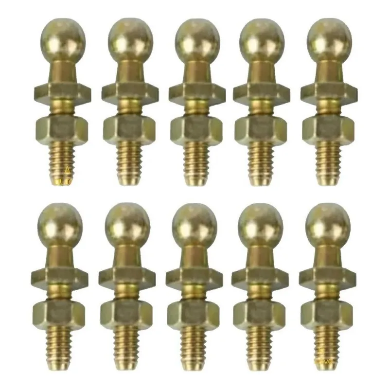 5x 10 Parafusos Pinos De Amortecedor Do Porta Malas Capô