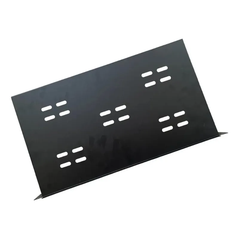 3x Bandeja Fixação Frontal 1u X 250mm Para Rack 19 Rede Mvol