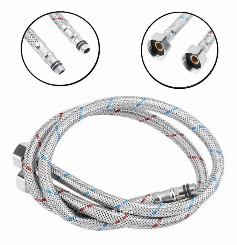 Engate Mangueira Flexível Misturador Monocomando 50cm Par º