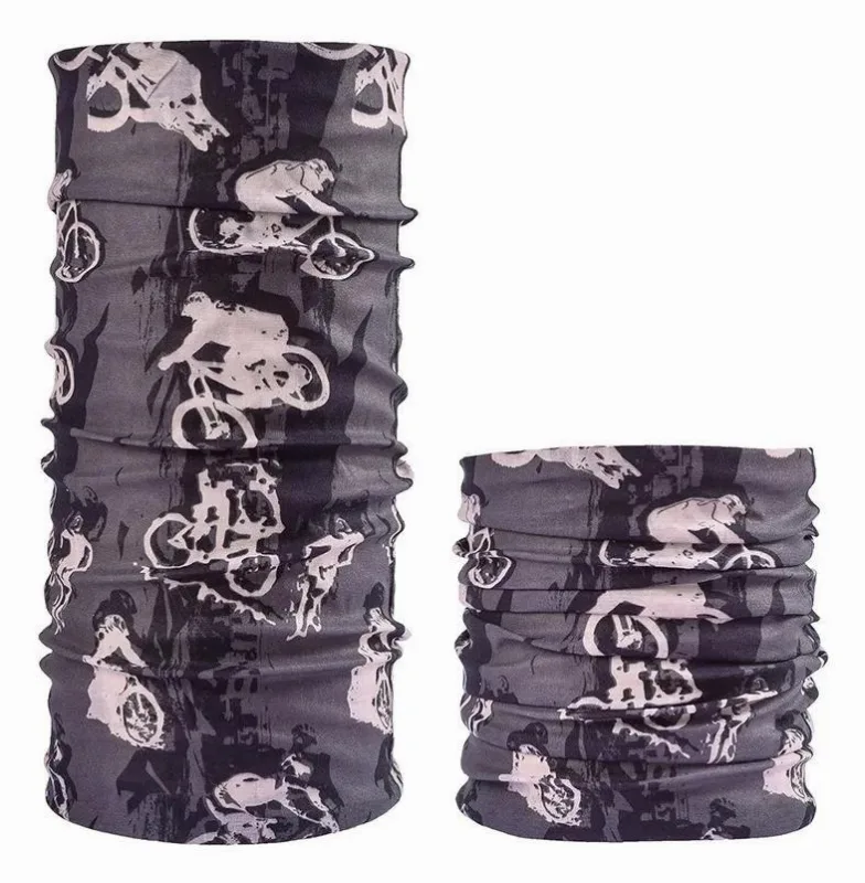 Bandana Ciclismo Balaclava Prot Cinza-escuro 49 X 24 Cm