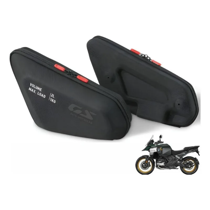Par Bolsa Lateral Rígida Moto Bmw 1300gs Adv
