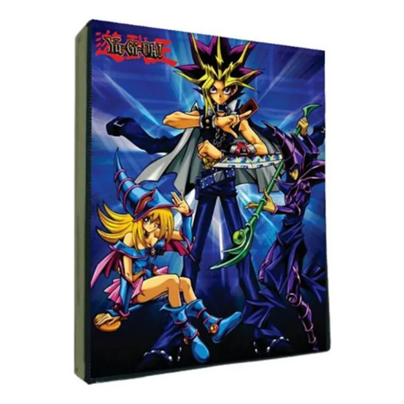 Fichário Porta Cartas Yu-gi-oh Preto - Alta Capacidade