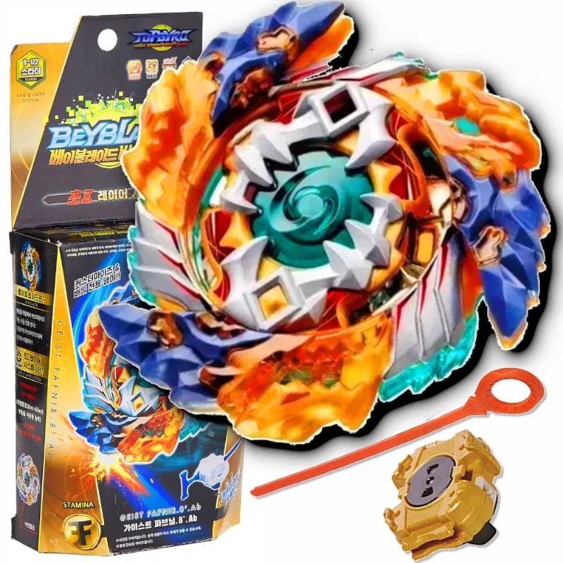 Beyblade Geist Fafnir Free de la roya Lançador Top Gyro