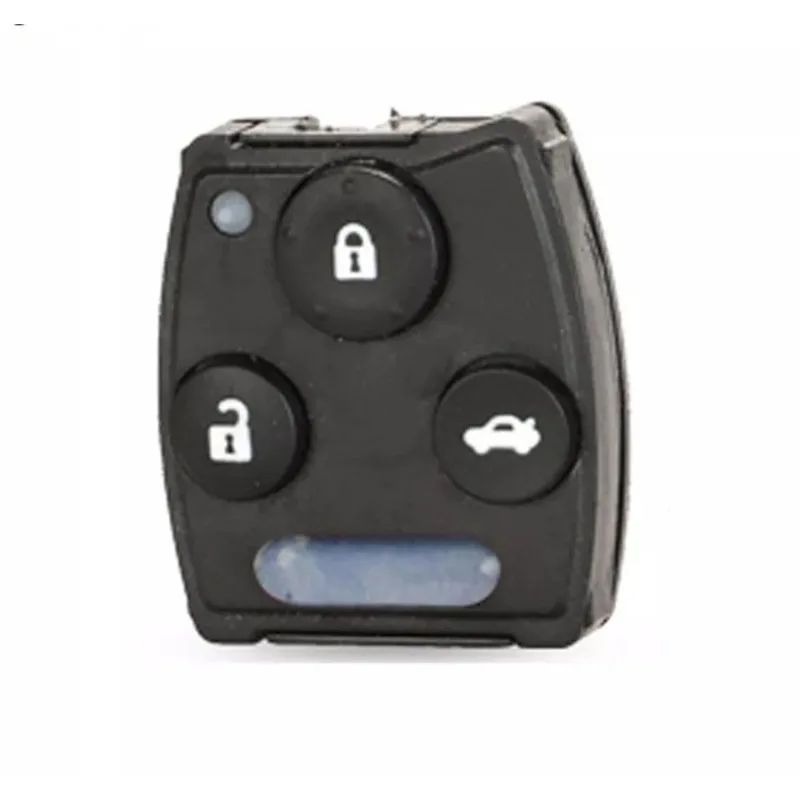Capa Botão Borracha Keypad Chave Civic Fit City Cr-v 3botoes