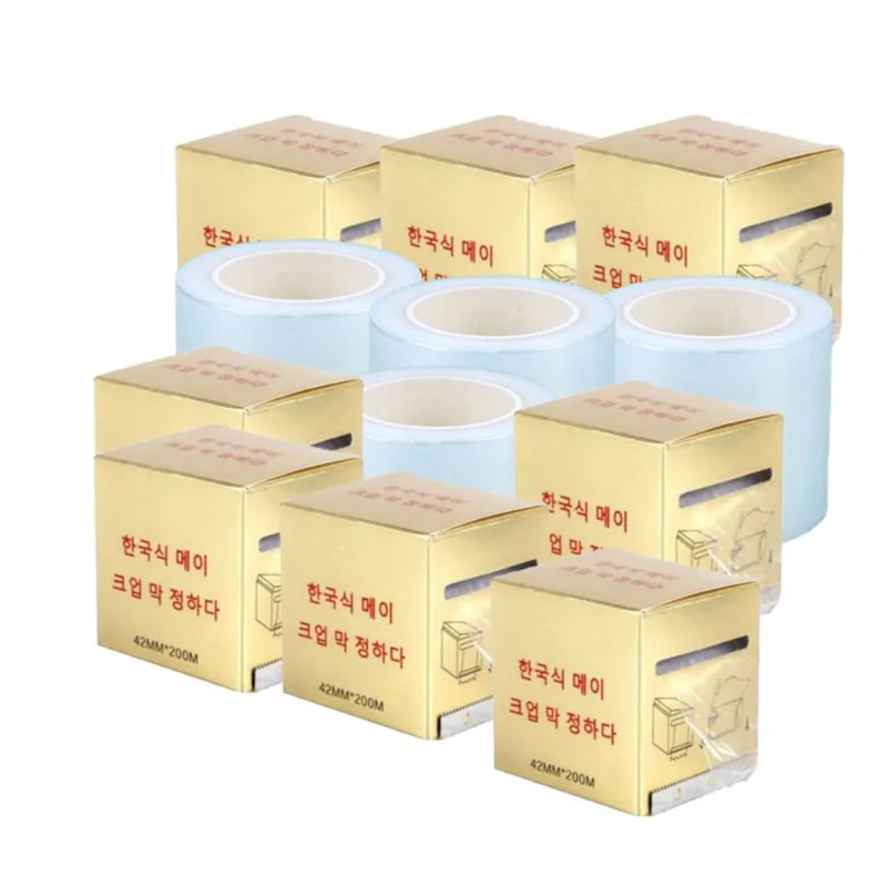 10 Rolo Plástico Filme Micro Micropigmentação Sobrancelha