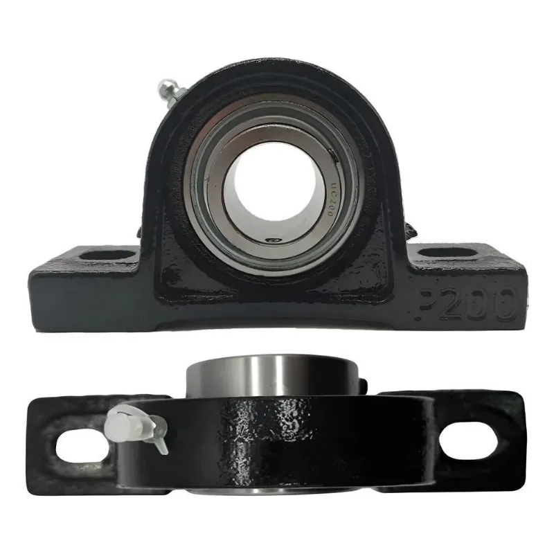 2x Kit Ucp204 Mancal Com Rolamento Para Eixo 20mm